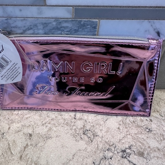 Too‎ Faced Lavender Pink  Make-up bag - Picture 2 of 8